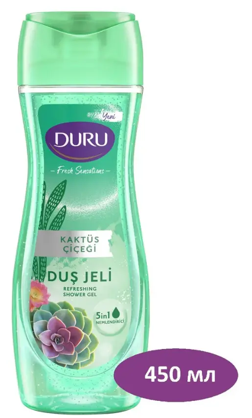 Duru fresh гель для душа цветок кактуса 450мл