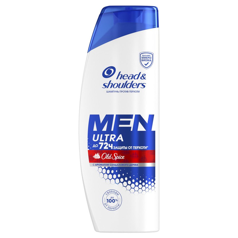 Head&Shoulders шампунь от перхоти мужской с ароматом old spice 360 мл