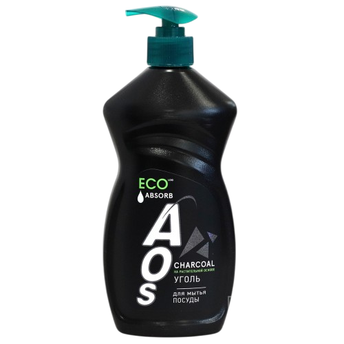 АОS средство для мытья посуды уголь 450 мл