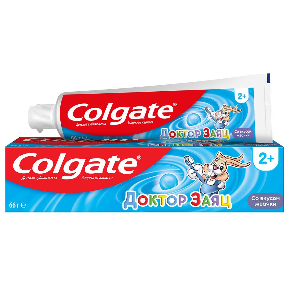 Colgate зубная паста детская доктор заяц жвачка 50 мл