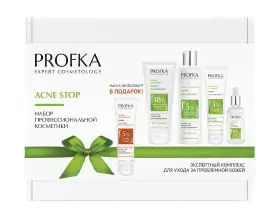 PROFKA экспертный комплекс для ухода за проблемной кожей набор 1 шт/4