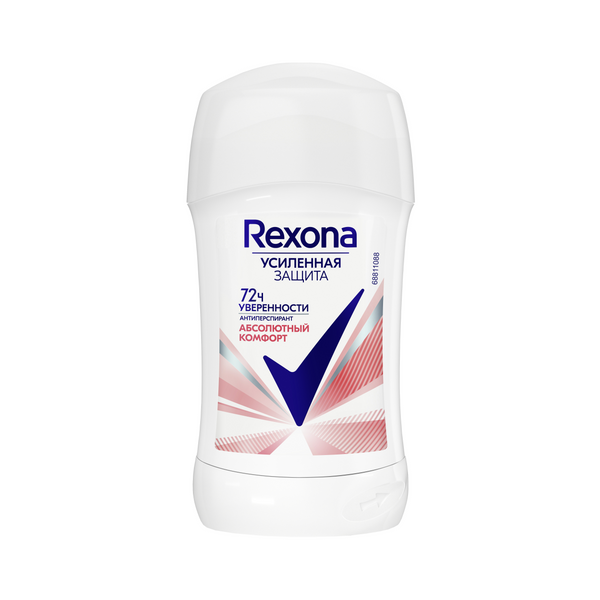 Rexona део стик женский абсолютный комфорт 40 мл