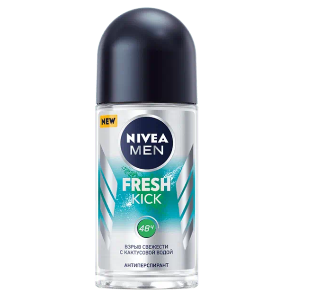 NIVEA део шарик мужской fresh kick 50 мл