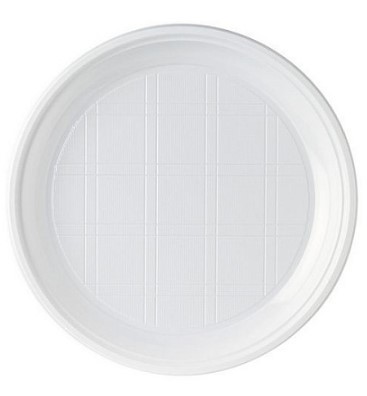 Тарелка пластик пс б секционная д 205 мм набор 12шт