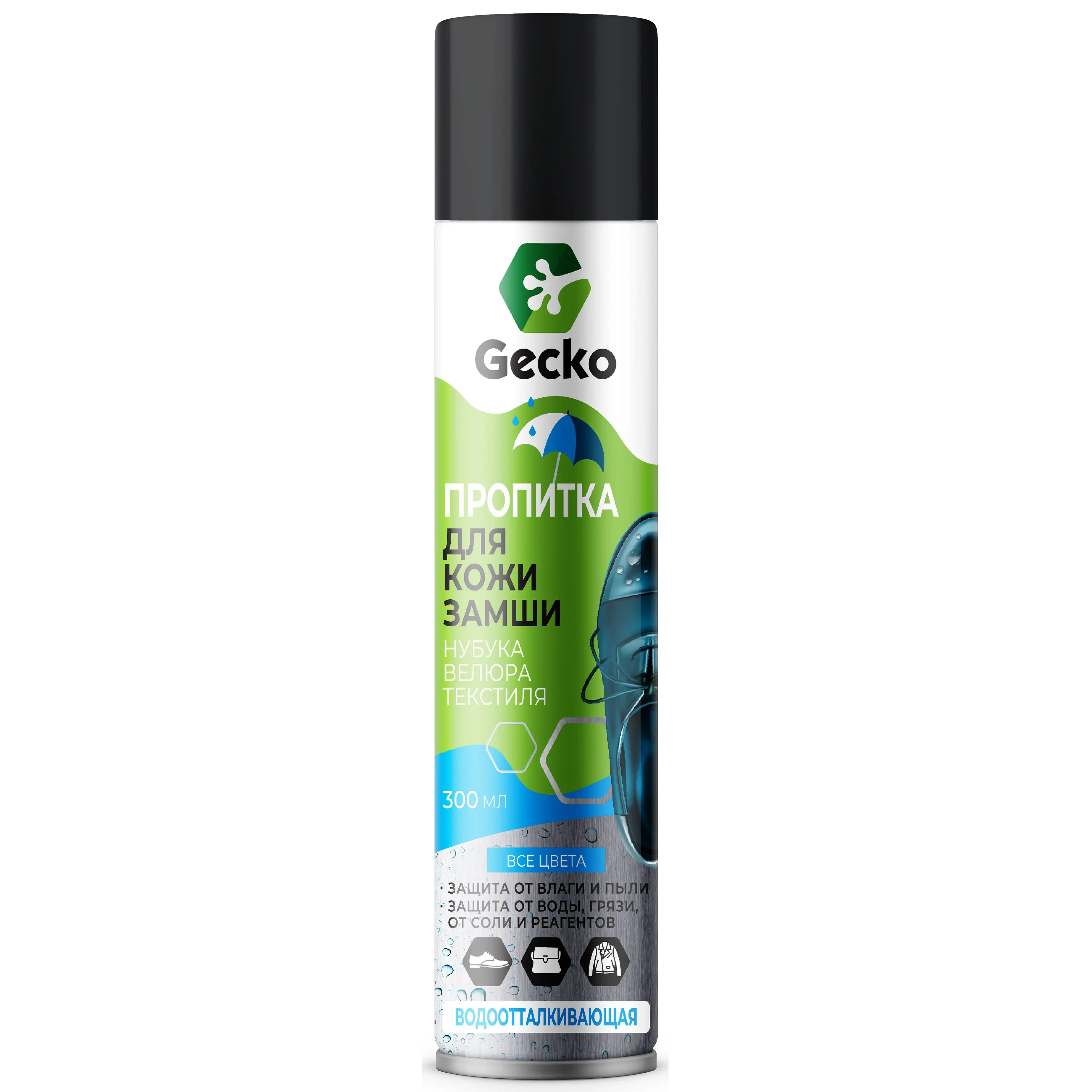 Gecko пропитка от воды 300 мл