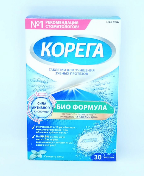Корега био формула таблетки № 30