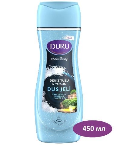 Duru wellness therapy гель для душа соли мертвого моря 450 мл