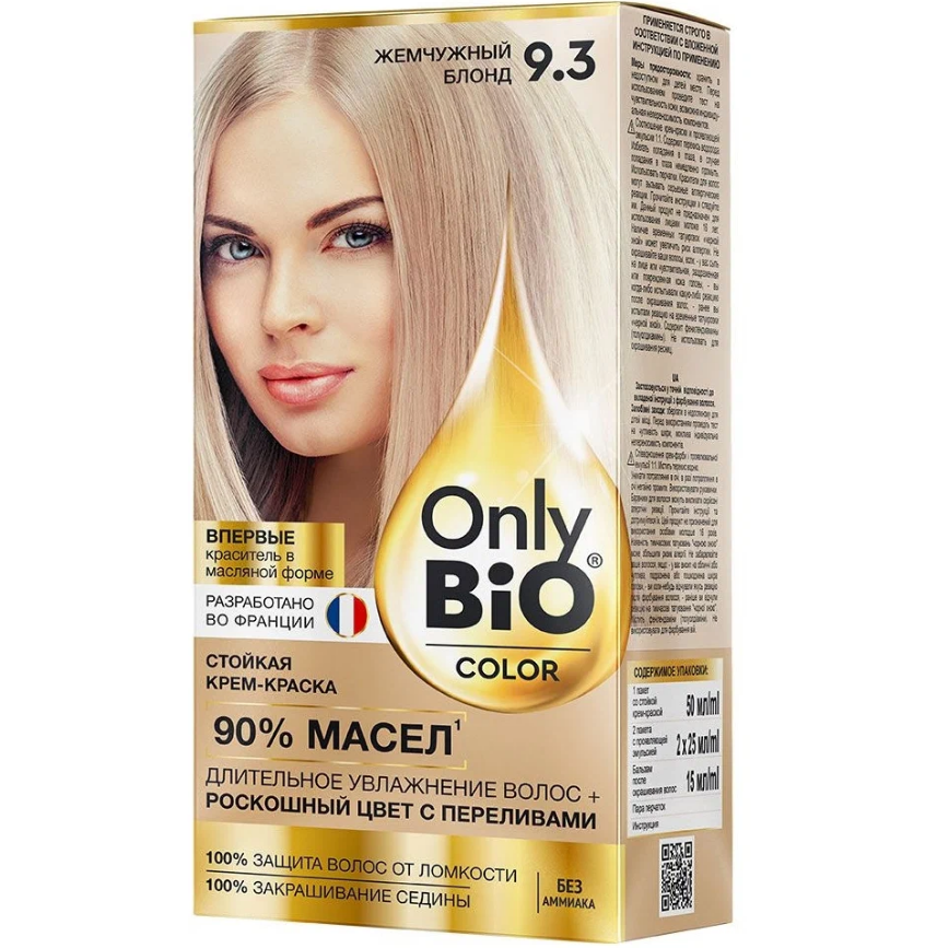Only Bio Color краска для волос тон 9.3 жемчужный блонд