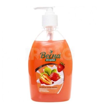 ВЕСНА ассорти земляника со сливками 500 г