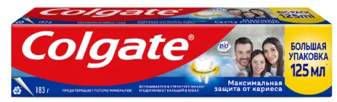 Colgate зубная паста максимальная защита от кариеса свежая мята 125 мл