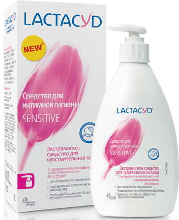 ЛАКТАЦИД средство для интимной гигиены для чувствит  кожи 200 мл
