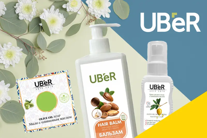 В продаже продукция UBER 