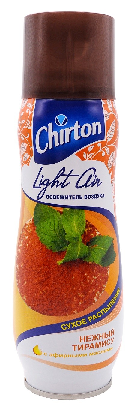 Chirton Light Air освежитель воздуха нежный тирамису 300мл