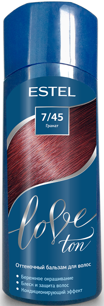 Estel love ton оттеночный бальзам 7/45 гранат