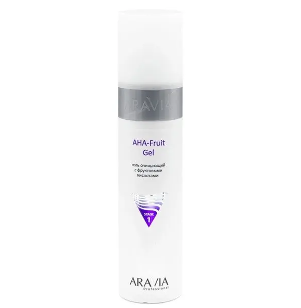 Aravia Professional гель очищающий с фруктовыми кислотами - 250мл