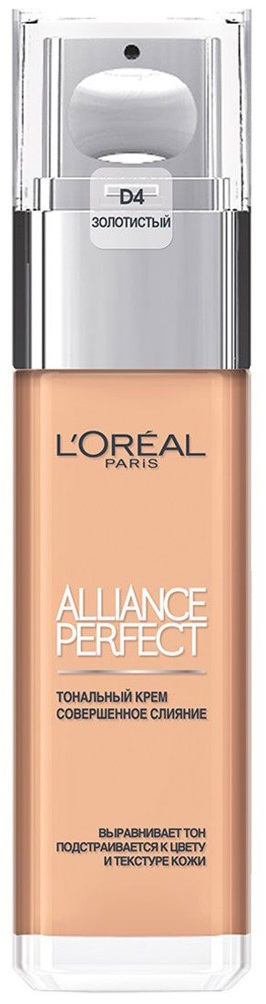 Тональный крем LOREAL АЛЬЯНС ПЕРФЕКТ D4 Золотистый