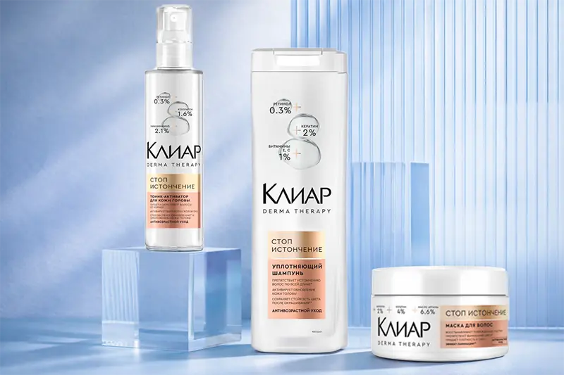 Комплексный уход за волосами от бренда Клиар 