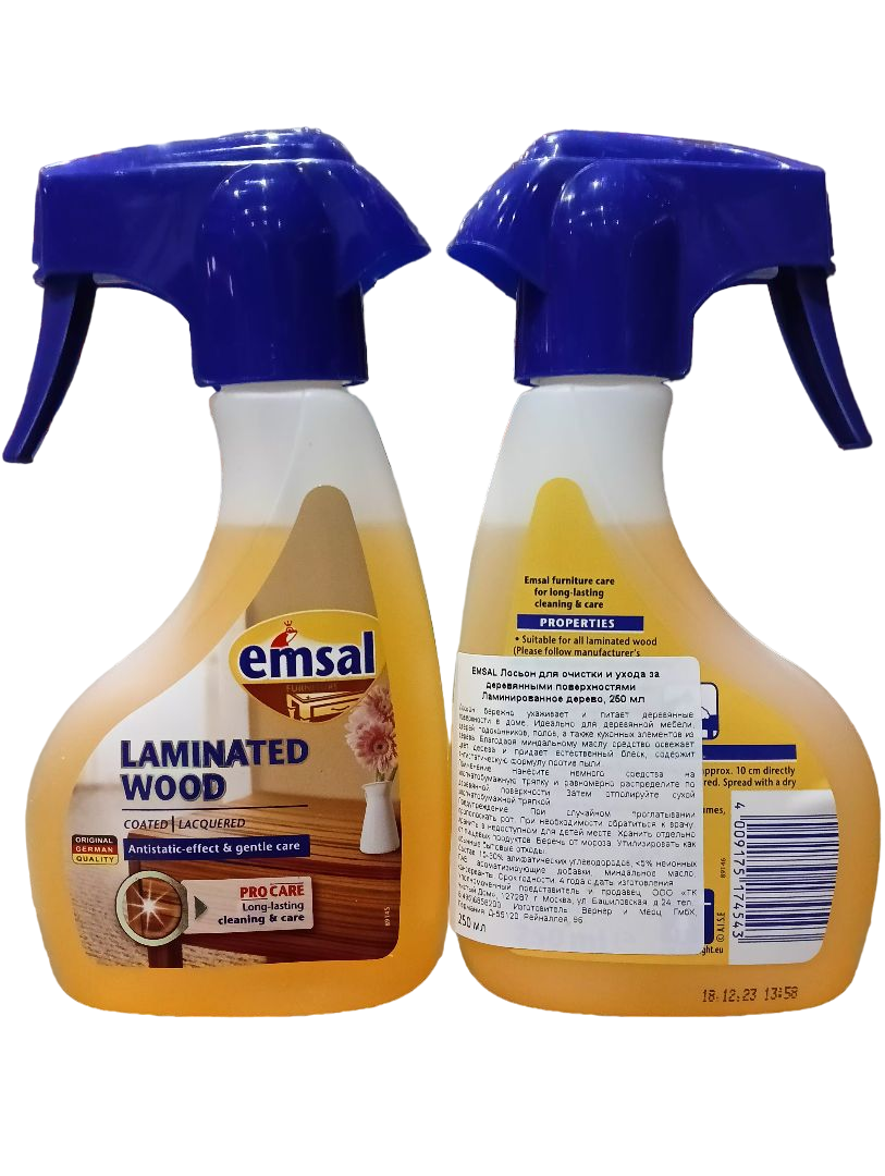 Emsal лосьон для очистки и ухода за деревянными поверхностями 250мл
