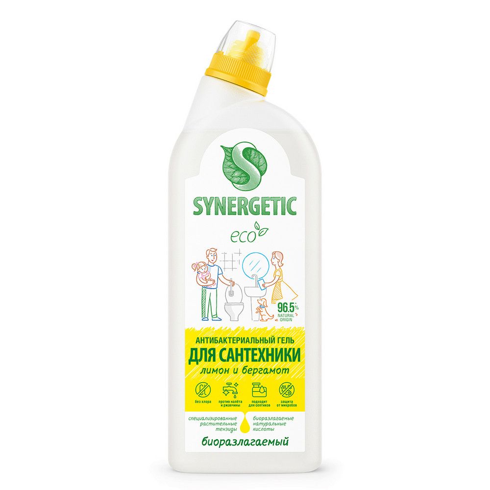 Synergetic средство для сантехники кристальная чистота 0,7 л