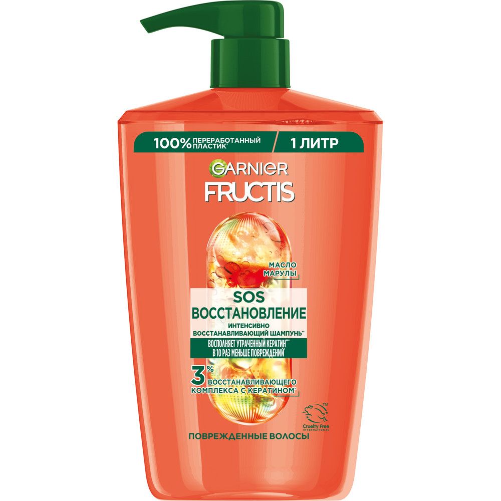 Fructis шампунь sos восстановление 1000 мл