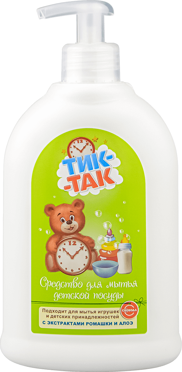 Тик-так средство для мытья детской посуды 470 мл