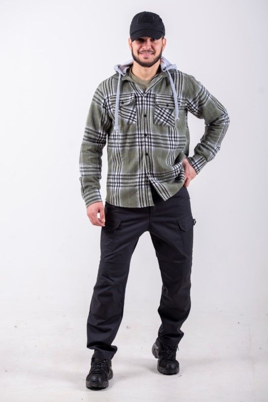 Black Rams рубашка 003 светло хаки размер M