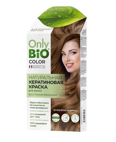 Only Bio Color краска для волос тон 6.0 Натуральный русый