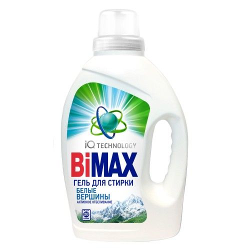 BiMax белые вершины гель для стирки 1,3 кг
