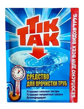 Chirton Тик-Так средство для прочистки труб 90г