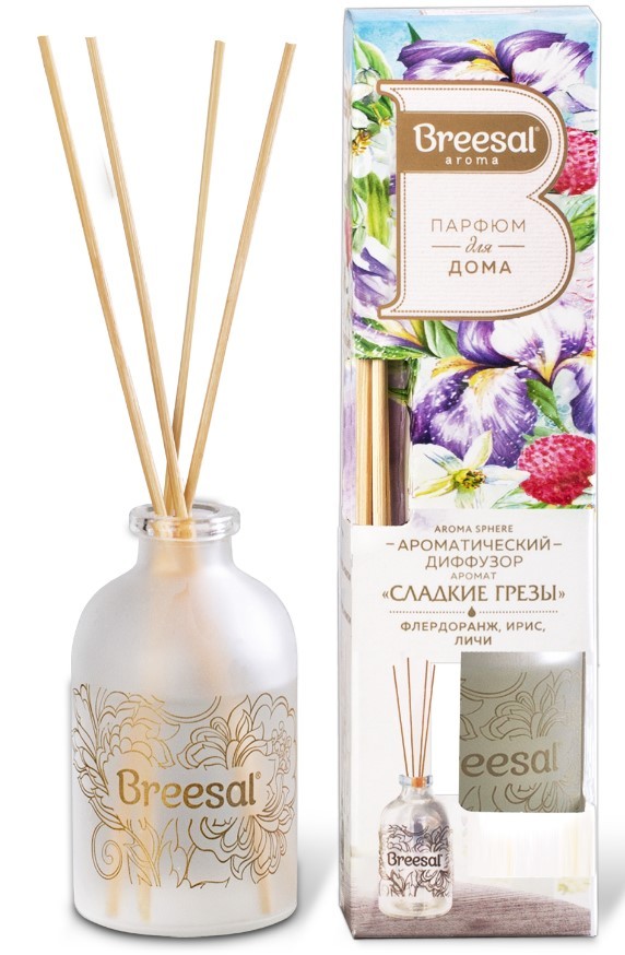 Breesal ароматический диффузор aromа sphere сладкие грезы 100 мл