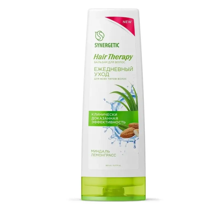 Synergetic бальзам для волос ежедневный уход hair 360 мл