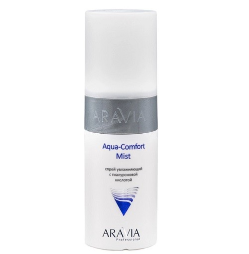 Aravia Professional спрей увлажняющий с гиалуроновой кислотой Aqua Comfort Mist 150мл