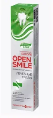 ВЕСНА Профилактическая зубная паста 'OPEN SMILE' лечебные травы, 100 г.