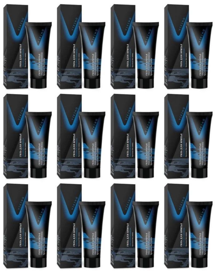 Viking гель для бритья ледяные равнины 75мл