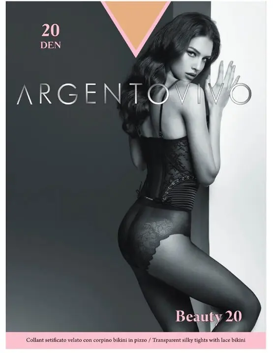 Argentovivo колготки женские beauty 20 5