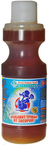 Средство от засоров ЩЕКИНОАЗОТ КРОТ 365мл