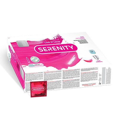 Serenity презервативы из натурального латекса woman s feeling натуральные классические 144 шт уп