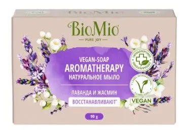 BioMio bio натуральное мыло жасмин и эфирное масло лаванды 90 г
