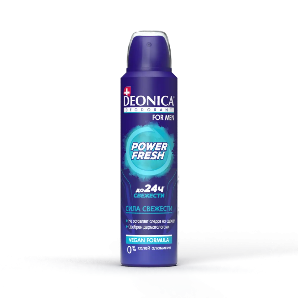 Deonica for men дезодорант fresh 150 мл спрей