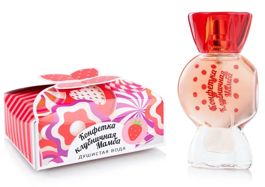 ПАРФЮМ XXI ВЕКА  Детская душистая вода 'Конфетка клубничная Мамба' 25 мл