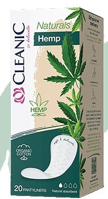 Cleanic Naturals Organic Cotton&Hemp Прокладки ежедневные гигиенические 20 шт