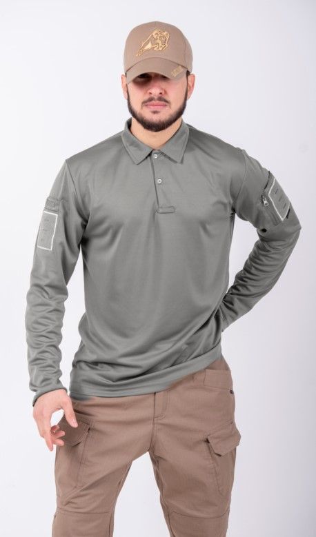 Black Поло 003 Серый XXL