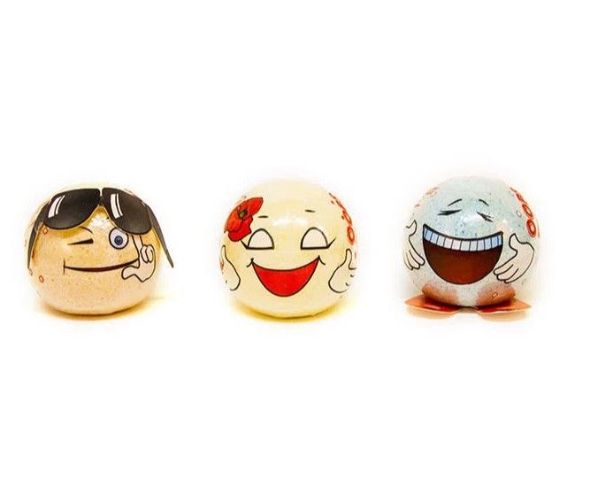 шипучая фигурка смайлик в ассортименте 140 г