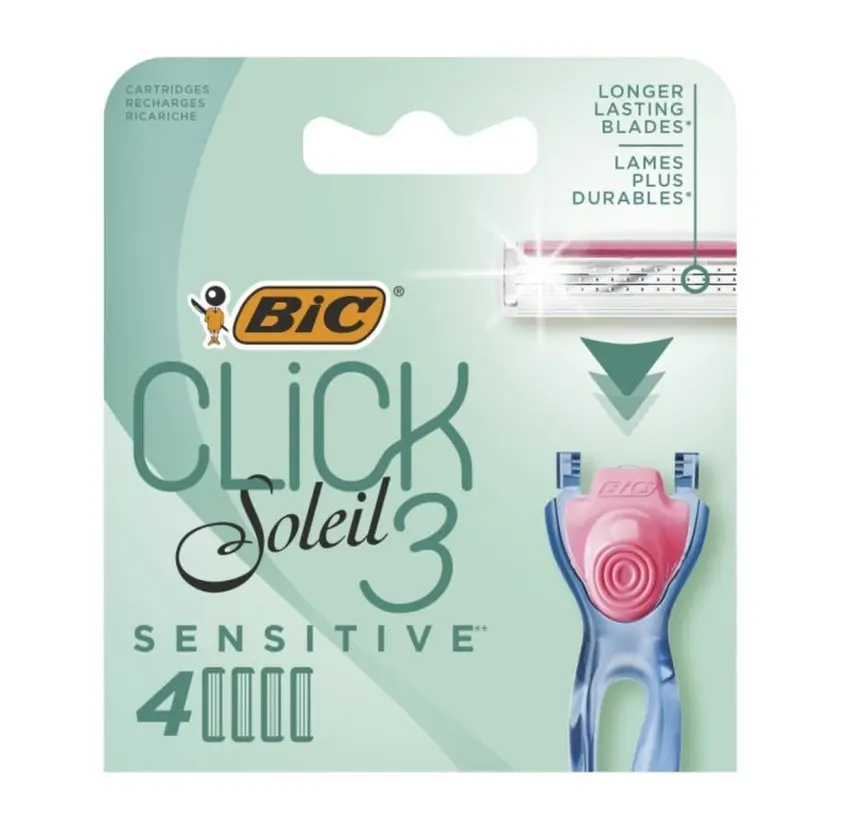 BIC 3 кассеты 4 шт женские