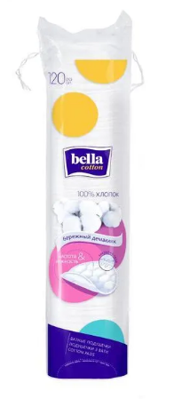 Bella ватные подушечки 120шт