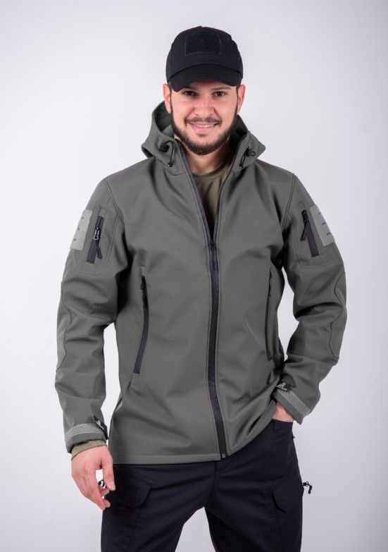 Мужская куртка Серый M