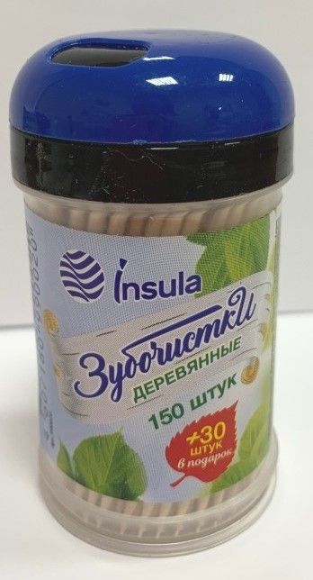 INSULA зубочистки 150+30 шт