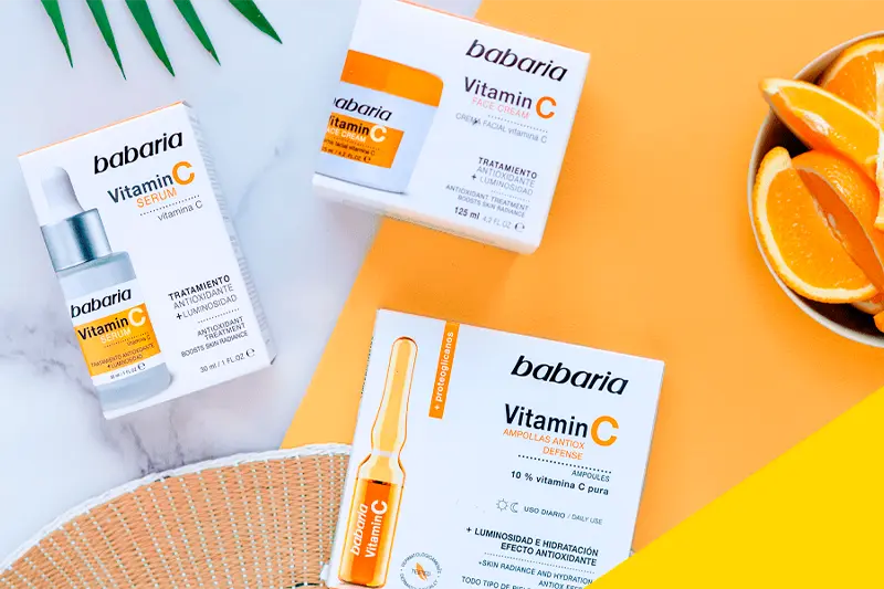 Уход за лицом с витамином С от бренда Babaria