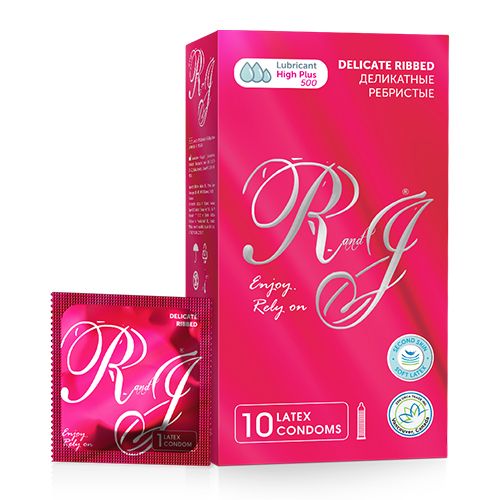 Romeo and Juliette презервативы ребристые натуральный латекс 10 шт