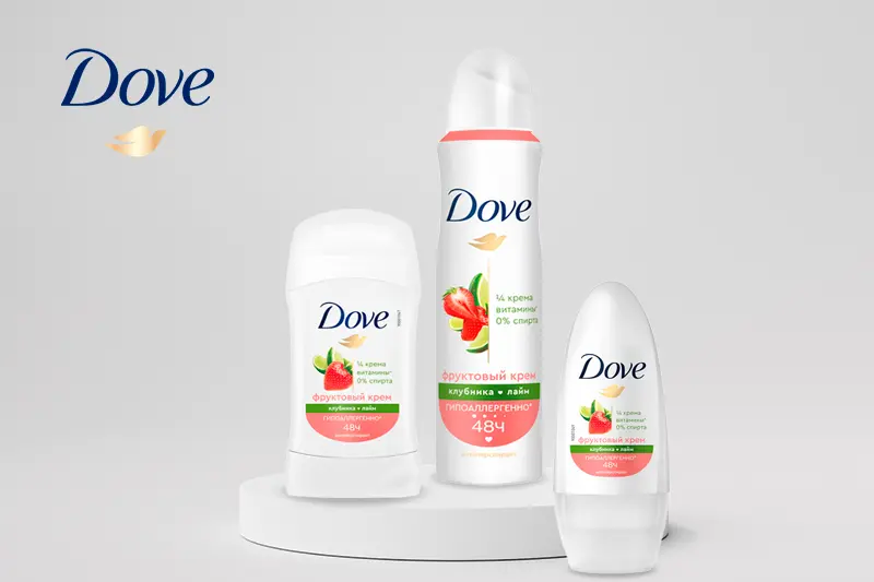 Новинки от Dove